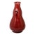 1910 William Moorcroft for Liberty & Co. Flamminian Art Pottery Red Vase For Sale