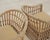 Set of Six Rattan Lounge Chairs & Two Ottomans by Danny Ho Fong For Sale - Image 11 of 18