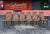 Brown Mid Century Mastercraft Burl Dining Set For Sale - Image 8 of 17