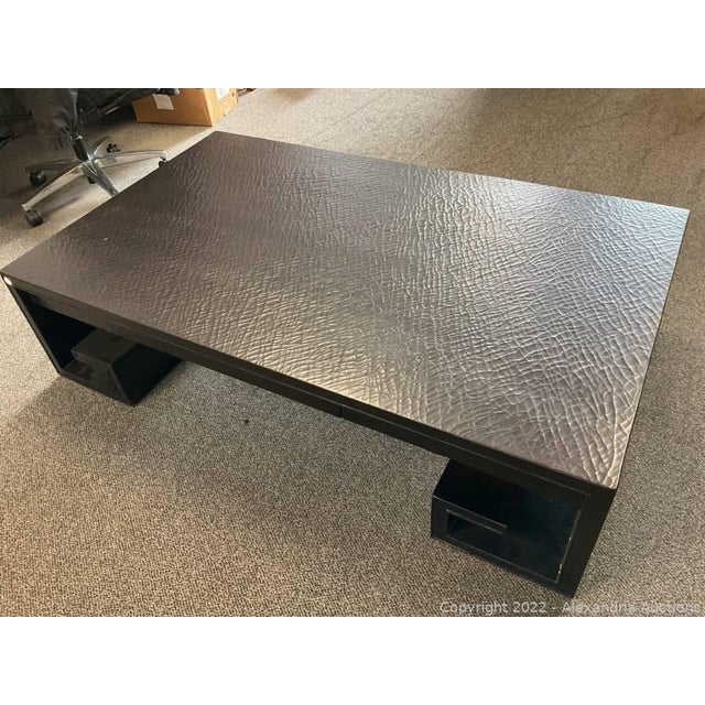 1970s Thomas Pheasant for Baker Scroll Coffee Table For Sale - Image 11 of 11