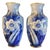 Large Limoges Porcelain Vases from Michelaud Brothers, 1951, Set of 2 For Sale
