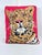 Mid 20th Century Vintage Handmade Mid-Century Leopard Needlepoint Throw Pillow For Sale - Image 5 of 9