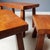 Wood Brutalist Oak Nesting Tables, 1970s, Set of 3 For Sale - Image 7 of 8