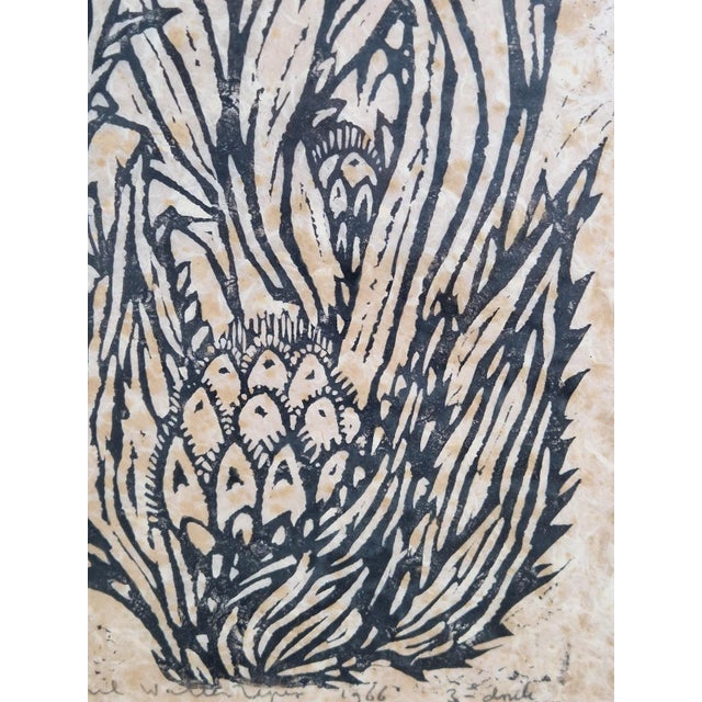 Wil Willerijn, Blackthorn, Etching on Handmade Paper, 1966 For Sale - Image 9 of 14