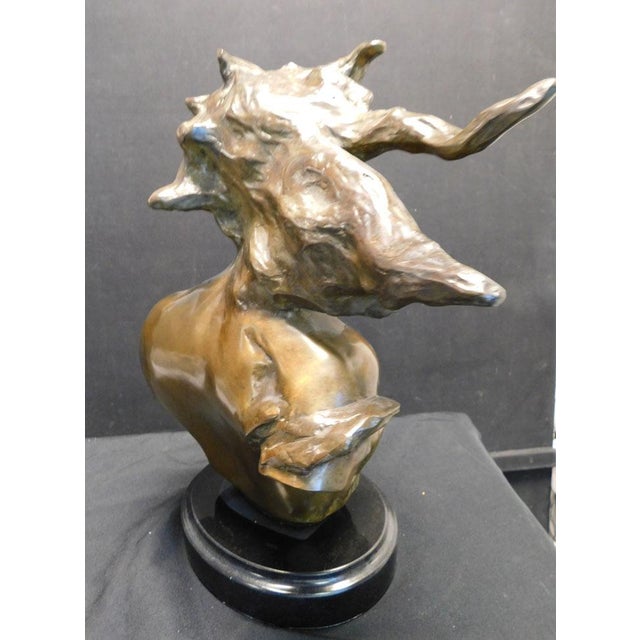 Frederick Hart the Muse Suite "Dance" Bronze Sculpture With Granite Base For Sale - Image 4 of 6