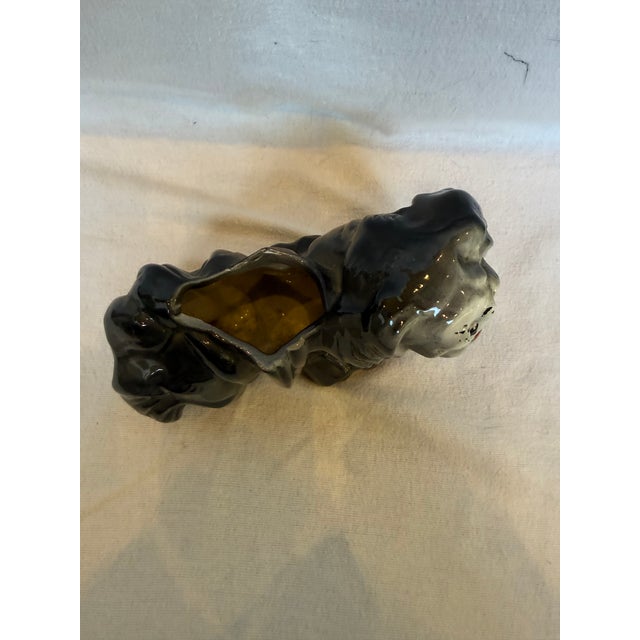 1940s Porcelain King Charles Cavalier Planter For Sale - Image 10 of 12