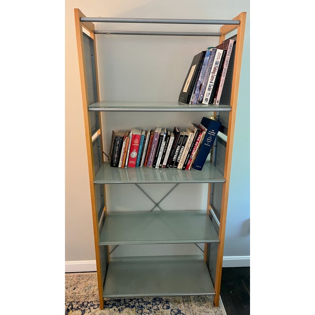 1990s Jon Karlsson Bookcase Scandinavian Modern Ikea Laxvik Model For Sale - Image 5 of 5