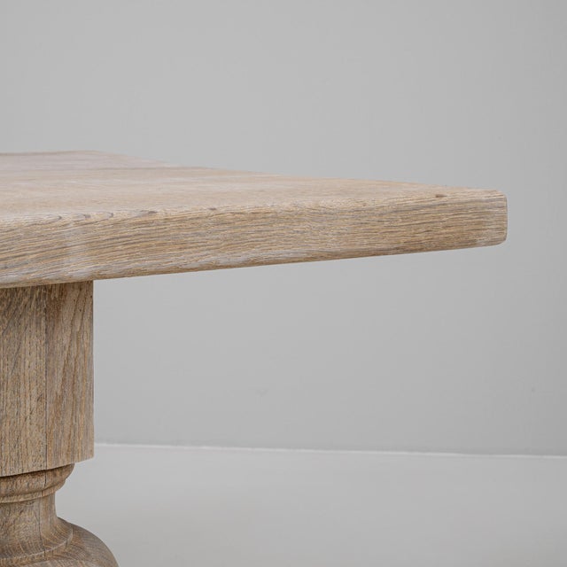 20th Century Belgian Oak Dining Table For Sale In Greensboro - Image 6 of 18
