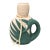1990s Mexican Tenoch Reposado Sculptural Agave Ceramic Tequila Bottle - Empty For Sale
