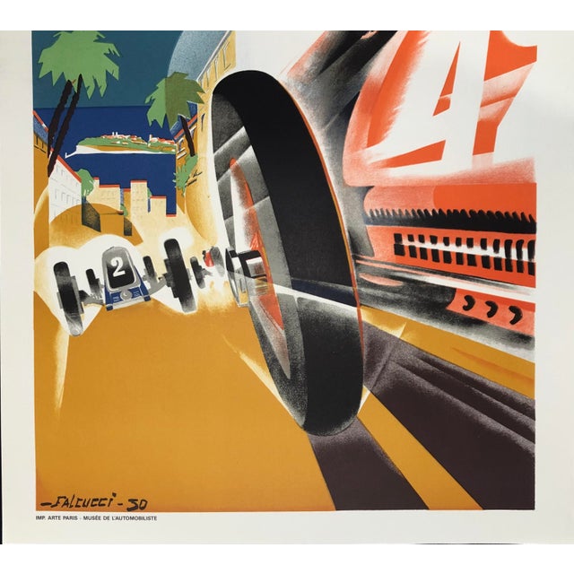 Vintage Monaco 1931 Poster from Maeght, 1983 For Sale - Image 7 of 16