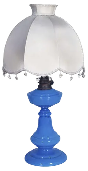 Art Deco Blue Murano Glass Table Lamp by Cappellin for Venini, 1930s