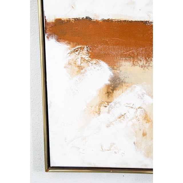 Mid Century Modern Original Painting Art Abstract Expressionist Lee Reynolds MCM For Sale - Image 10 of 12