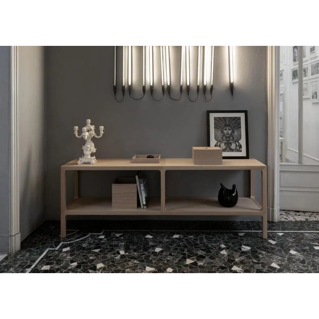 Wood Less Oak Cabinet by Mentemano For Sale - Image 7 of 10