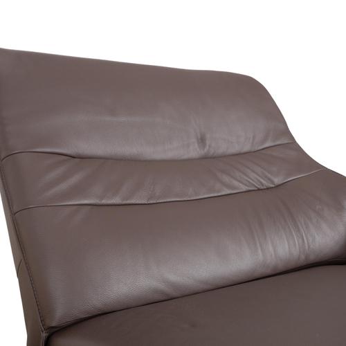 4905 Chaise Lounge in Leather and Wood from Himolla For Sale - Image 9 of 18