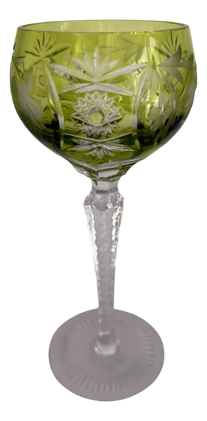 Grape Wine Glass in Reseda by Römer for Nachtmann, 1970s