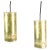 Ceiling Lamp in Brass attributed to Svend Aage Holm Sørensen, 1960s, Set of 2 For Sale - Image 12 of 12