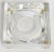 Mid-Century Modern Vintage Modern Square Glass Ashtray or Catchall Dish For Sale - Image 3 of 7