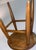 Wood Vintage "Modern Design Stool,rustic , Minimalist Artisan-Crafted Wooden Stool. A Simple Wooden Stool With Tapered Legs and a Round Seat. For Sale - Image 7 of 12
