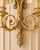 1860 French Artisan Louis XVI Gold Bronze Silk Sconces-Pair For Sale - Image 13 of 17