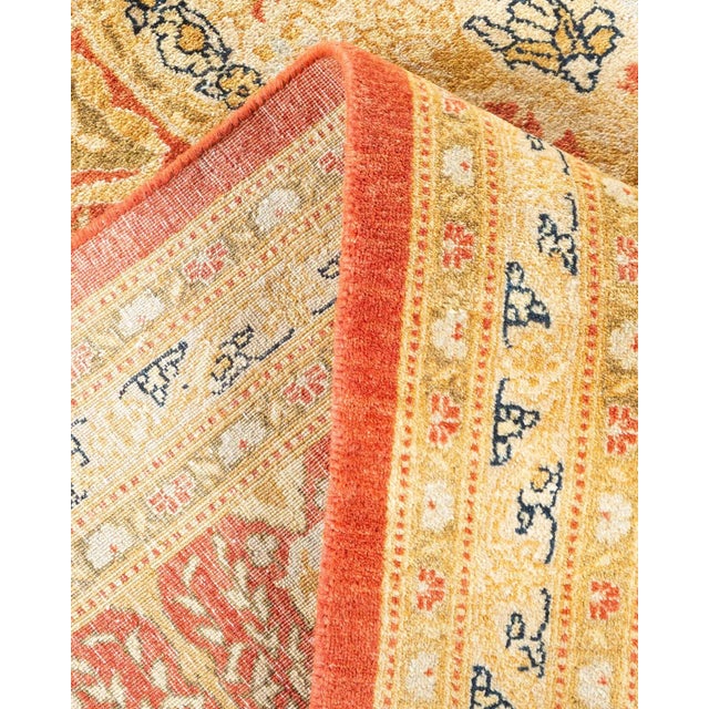 Mogul, One-of-a-Kind Hand-Knotted Area Rug - Orange, 8' 2" x 10' 2" For Sale In New York - Image 6 of 8