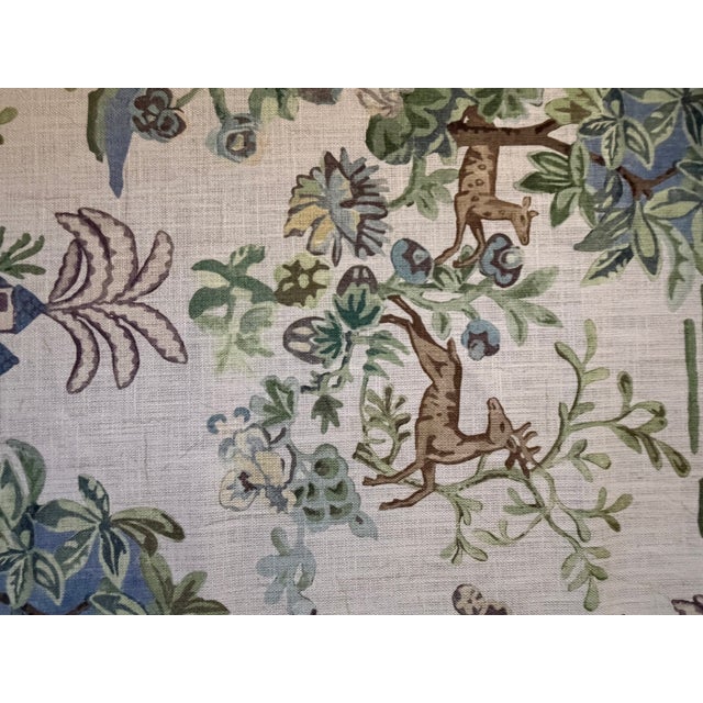 G P & J Baker BP11058.3.0 Knight's Tale Sage/Blue Fabric 5 yards Brand G P & J Baker Fabric Book / Collection X Kit Kemp...
