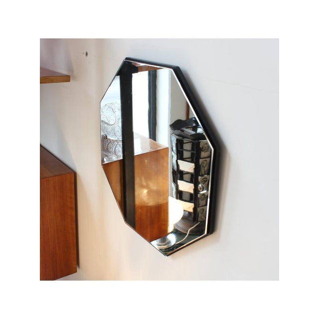 Type Nude octagonal mirror Date 1950-59 Origin Denmark Model Checked pattern Materials Mirror Width 46 cm Depth 2 cm...