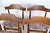 1960s Teak Dining Chairs with Grey Fabric Seats by Hans Olsen, 1960s, Set of 4 For Sale - Image 5 of 15
