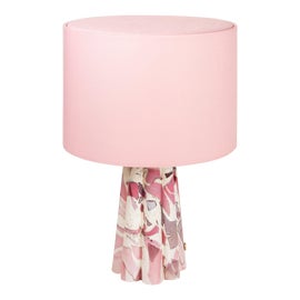 Example of Pink Murano Glass Lamps