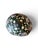 Late 20th Century Late 20th Century Tiffany Style Figural Lady Stained Floral Table Lamp For Sale - Image 5 of 13