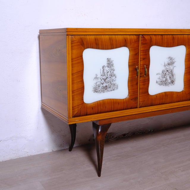 Vintage Italian Sideboard with Drawers, 1960s For Sale - Image 10 of 18