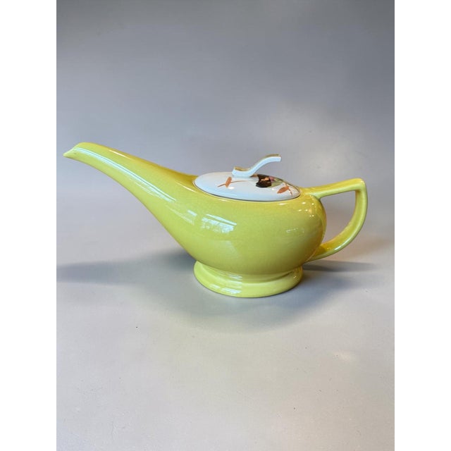 Red Wing Pottery Lotus Teapot 1950’s For Sale - Image 15 of 16