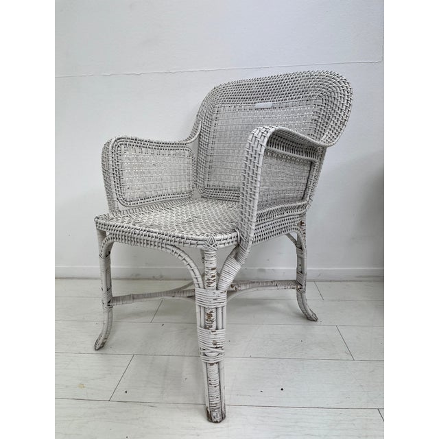 Armchair attributed to Adolf Loos for Prag-Rudniker Peddigrohr, Austria, 1930s For Sale - Image 11 of 11