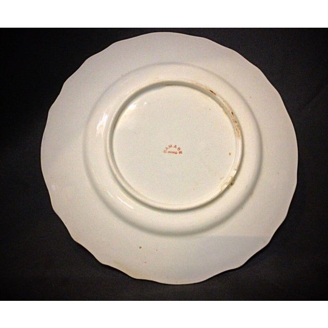 Early 20th Century Antique Faience Plate - 20th Century or Earlier, "Hamage Nord" Design For Sale - Image 5 of 6