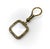 Mid 19th Century Mid 19th Century Georgian Pinchbeck Quizzing Glass With Floral Motif and Swivel Handle For Sale - Image 5 of 7