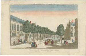 The Hague Prinsegracht, 1770, Paper