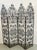 Spanish Revival Style 1960s 4 Panel Iron Ornate Scrolled Folding Screen Room Divider Woodard Unmarked For Sale In Los Angeles - Image 6 of 14