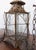 Pair of Newly Wired Antique French Tôle and Glass Lanterns For Sale - Image 10 of 10