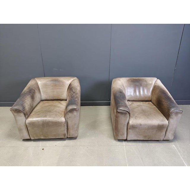 DS47 Armchairs from De Sede, 1970s, Set of 2 For Sale - Image 4 of 13
