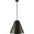 Modern Thomas O'Brien for Visual Comfort Signature Goodman Medium Hanging Light in Bronze with Bronze Shade For Sale - Image 3 of 4