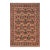 Shabby Chic Floral 1990's Pak-Persian Black/Gold Wool Rug - 6'1'' X 9'5'' For Sale
