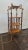 Gold 1880s Victorian Wicker Bamboo Heywood Brothers Co. ( Heywood Wakefield) Etagere Nick Nack Table For Sale - Image 8 of 8