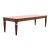 Baker Furniture French Regency Louis XVI Carved Walnut Coffee Table or Cocktail Table, Newly Refinished For Sale