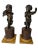 Italian Putti Bronzes on Marble Column Plinths - a Pair For Sale - Image 4 of 10