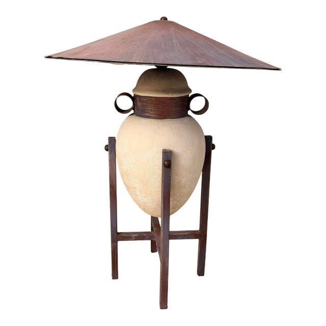 Amphora Urn Lamp Postmodern Statement Piece After Max Blumberg For Sale