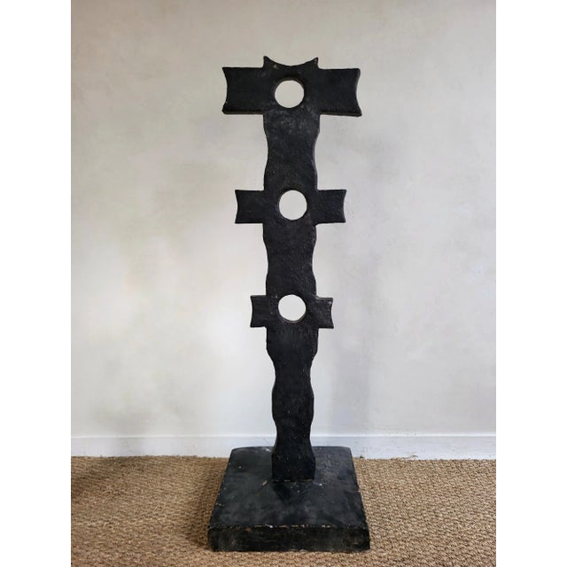 Sculpture Materials Large Abstract Concrete Sculpture, 1990s For Sale - Image 7 of 7