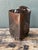 Vintage Handcrafted Brown Pottery Vase For Sale - Image 4 of 14