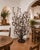 Contemporary Artisan Made 8ft Iron Candelabra Tree Sculpture For Sale - Image 3 of 8