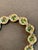 2010s 16 Carat Genuine Natural Peridot Tennis Bracelet 14 Karat Yellow Gold 16 Gram For Sale - Image 5 of 18