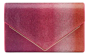 Rafe Candy Envelope Clutch in Fuchsia Ombre