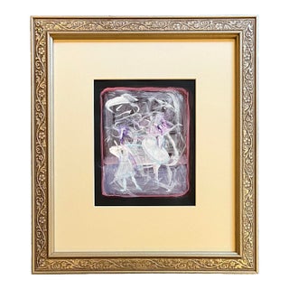 Original Painting Titled ‘The Ballet Lesson’ by Satori Gregorakis. For Sale